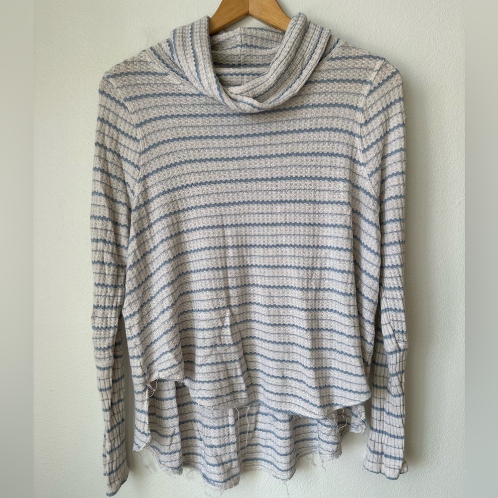 We The Free Drippy Thermal Striped Sweater - Picture 4 of 13